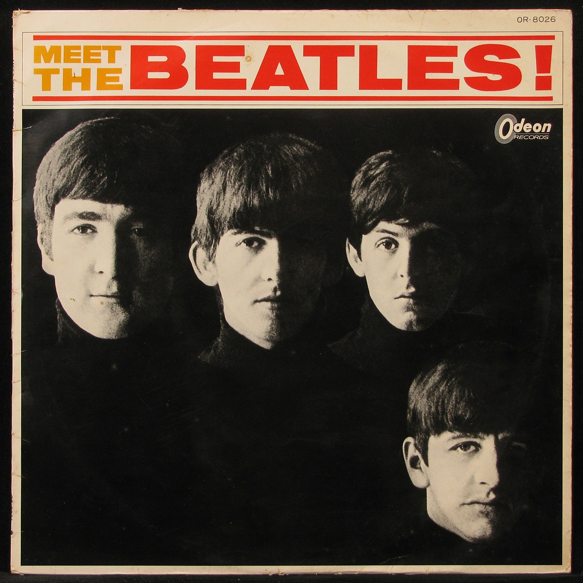 LP Beatles — Meet The Beatles! (coloured vinyl) фото