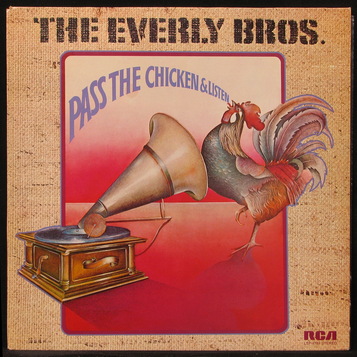 LP Everly Brothers — Pass The Chicken And Listen  фото