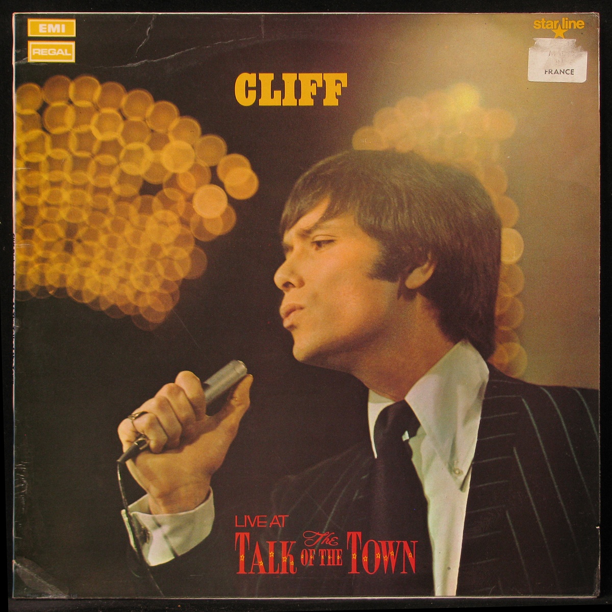 LP Cliff Richard — Cliff Live At The Talk Of The Town фото