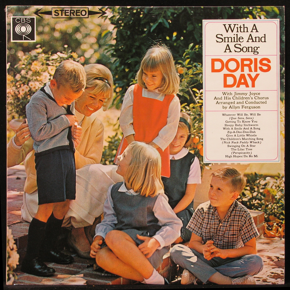 LP Doris Day — With A Smile And A Song фото