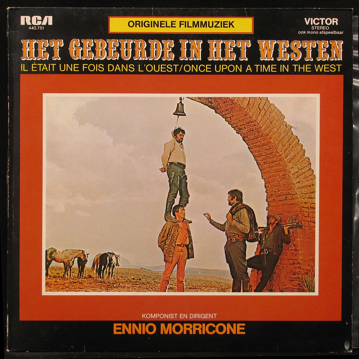 LP Ennio Morricone — Il Était Une Fois Dans L'Ouest фото