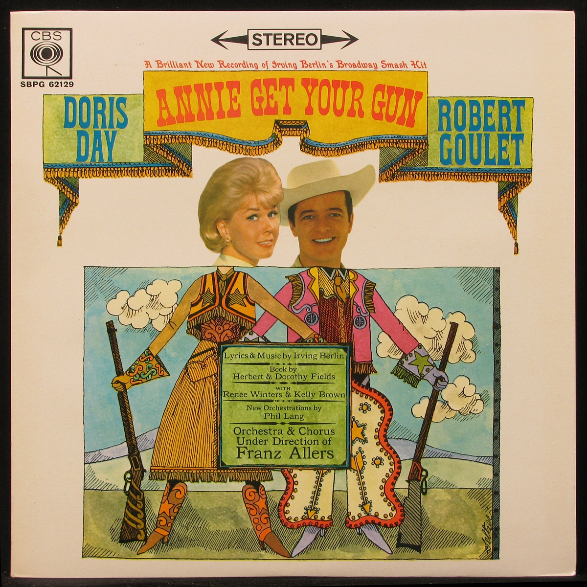 LP Doris Day And Robert Goulet — Annie Get Your Gun фото
