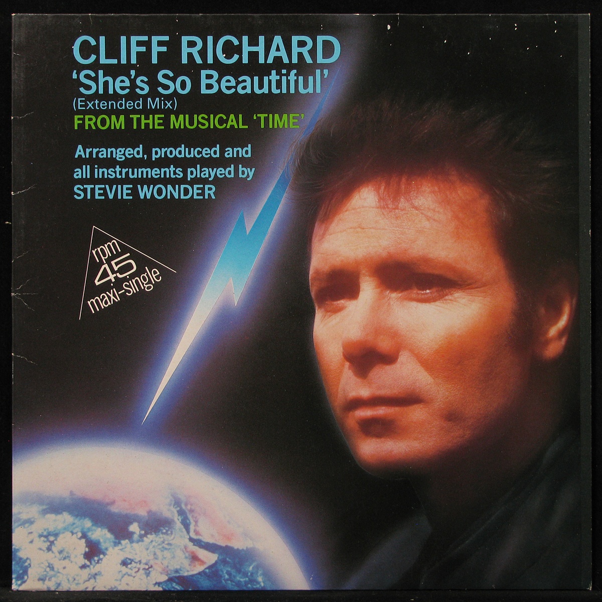 LP Cliff Richard / Stevie Wonder — She's So Beautiful (maxi) фото