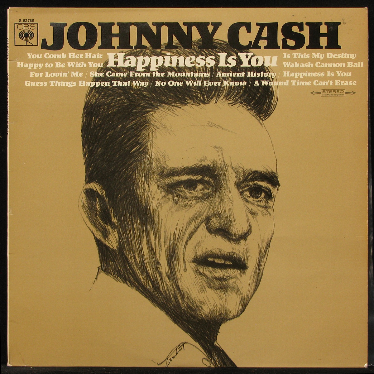 LP Johnny Cash — Happiness Is You фото