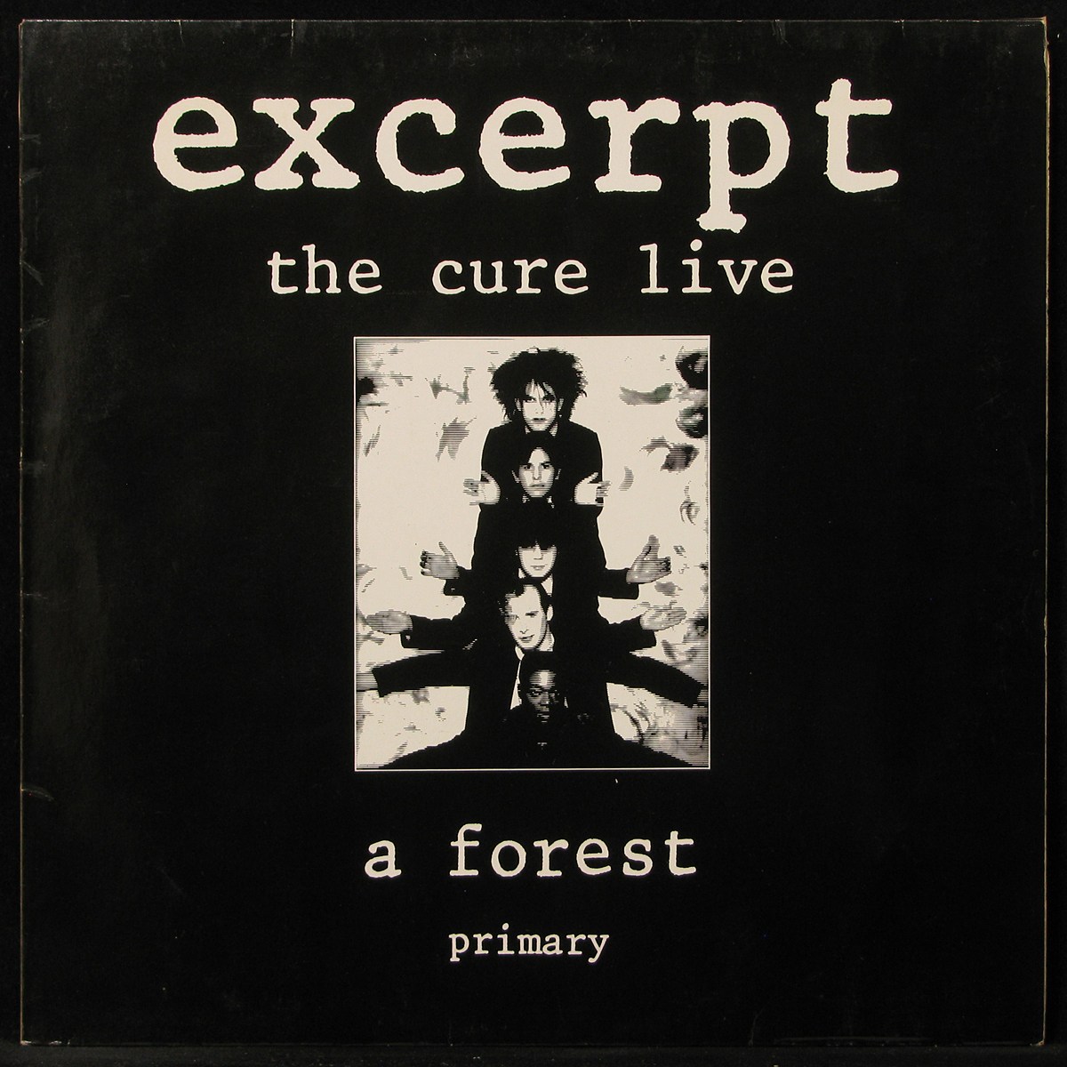 LP Cure — Excerpt - The Cure Live (maxi) фото