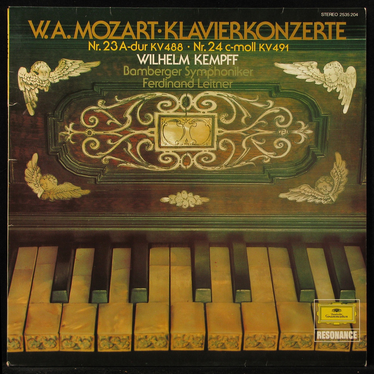 LP Wilhelm Kempff — Mozart. Klavierkonzerte фото