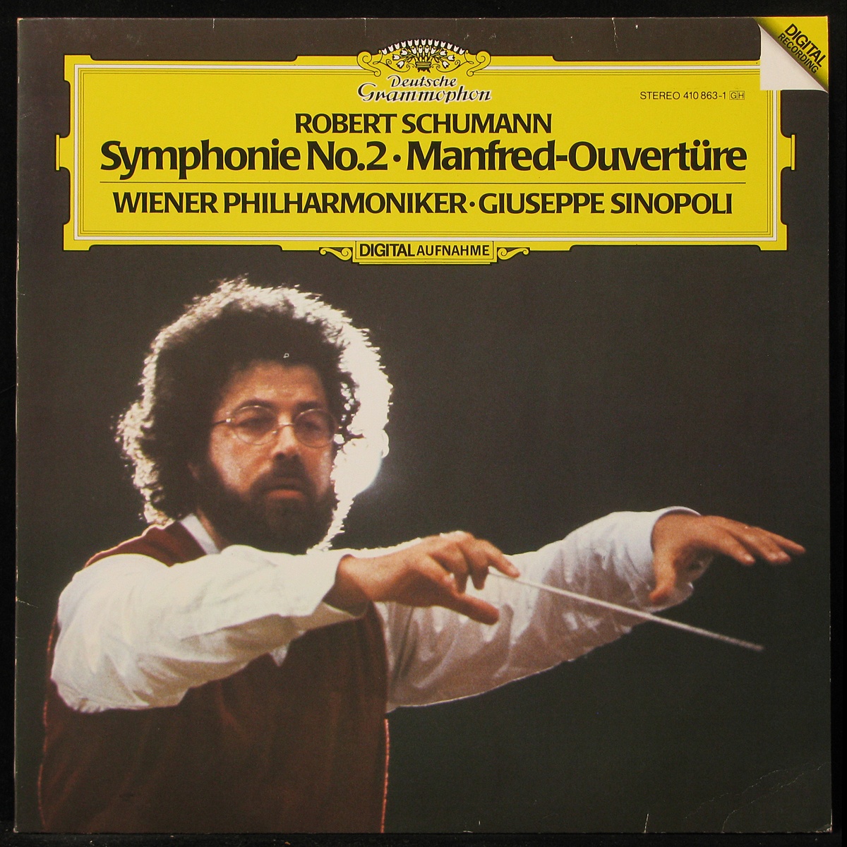 LP Giuseppe Sinopoli — Robert Schumann. Symphonie No. 2 / Manfred-Ouvertüre фото