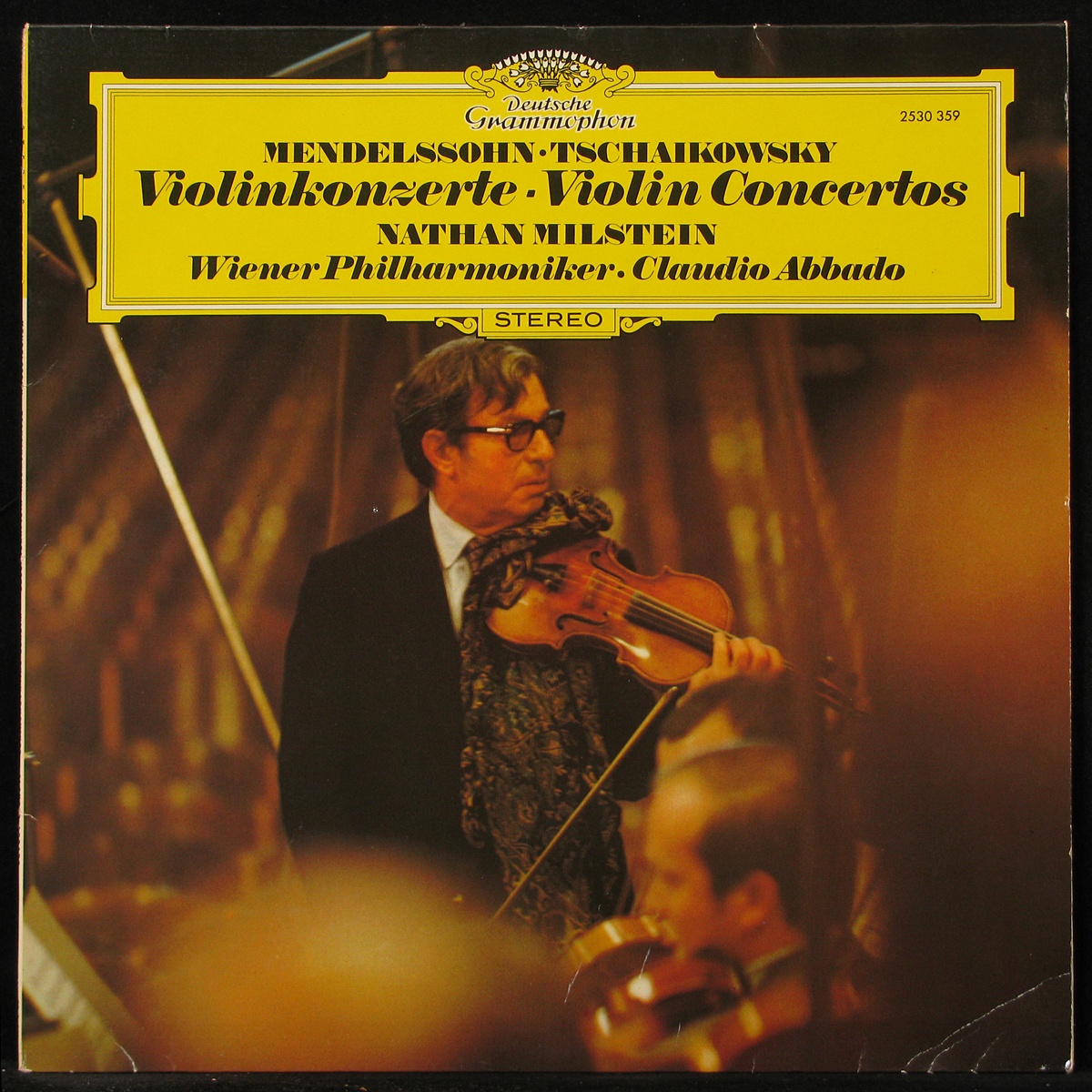 LP Nathan Milstein — Mendelssohn / Tschaikowsky: Violin-Konzerte фото