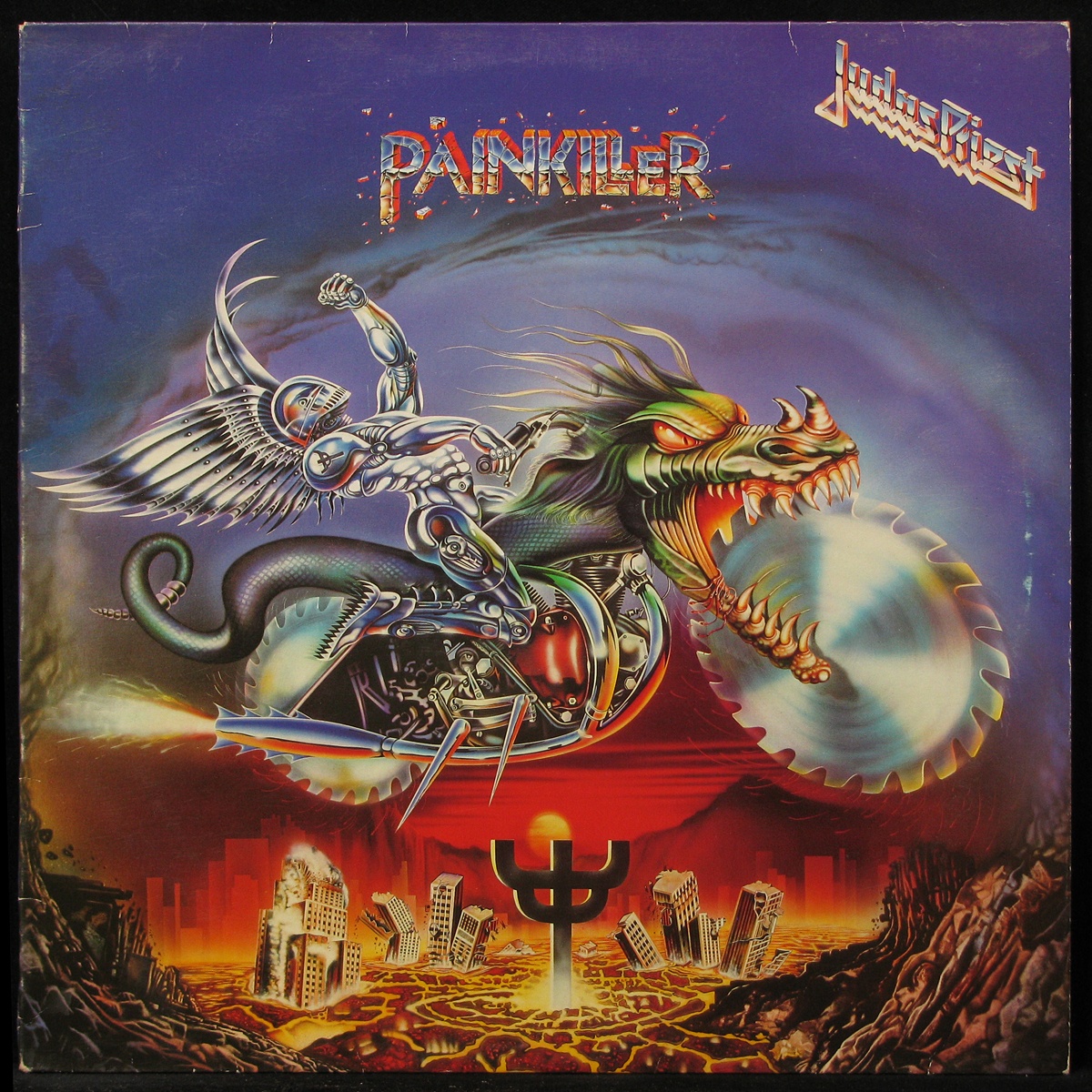 LP Judas Priest — Painkiller фото