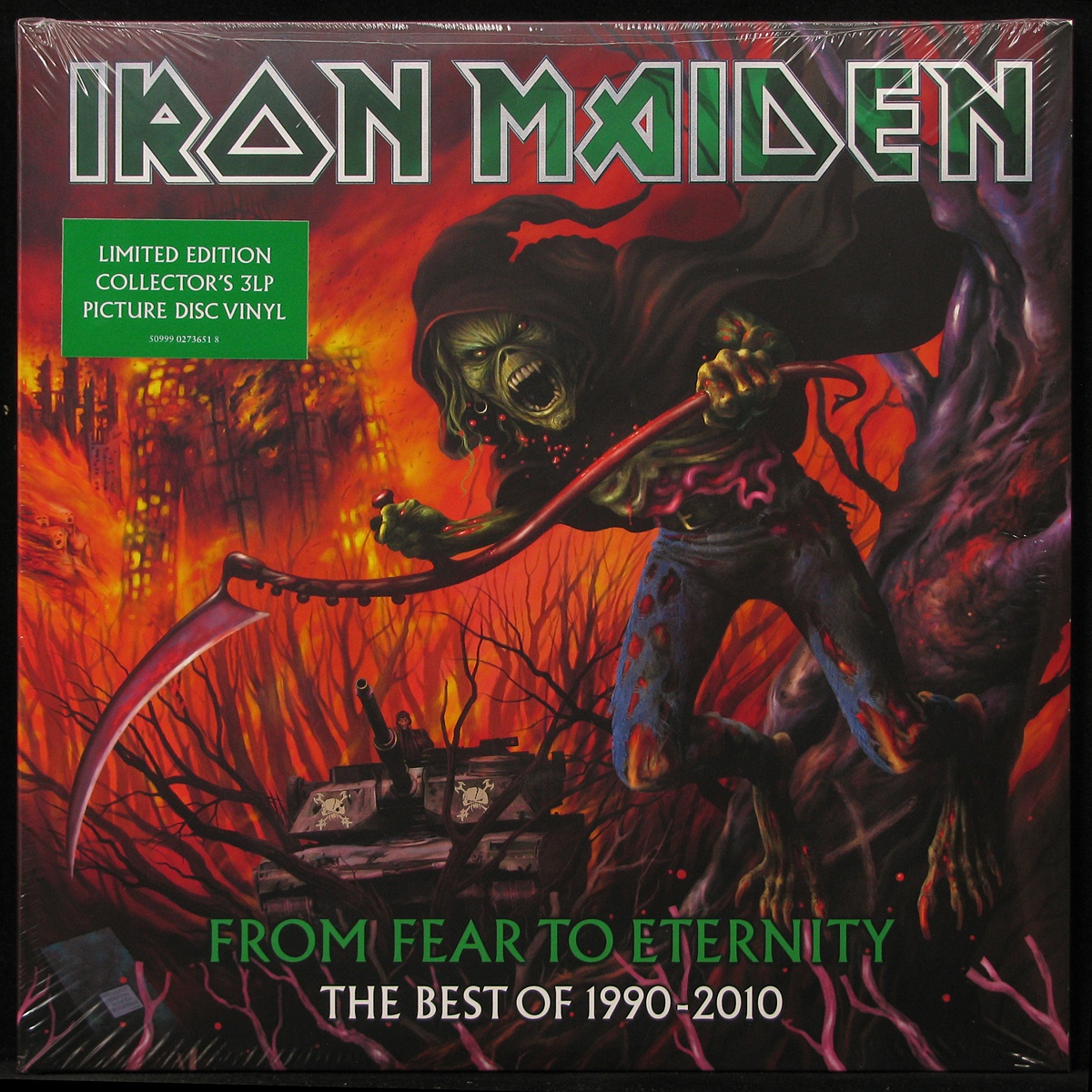 LP Iron Maiden — From Fear To Eternity (3LP, picture disc) фото