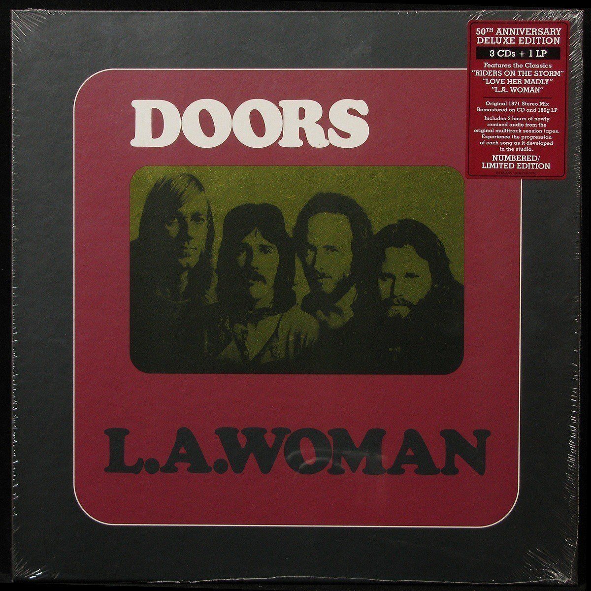LP Doors — L.A. Woman (3CD+LP Box-set) фото