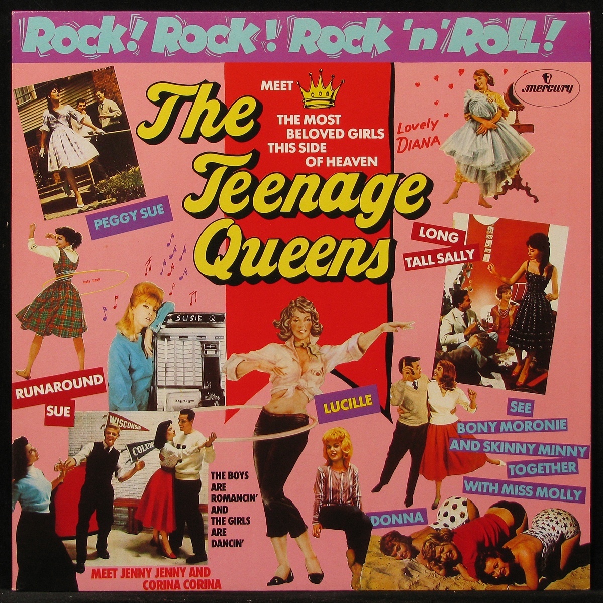 LP V/A — Rock! Rock! Rock 'N' Roll! - The Teenage Queens фото