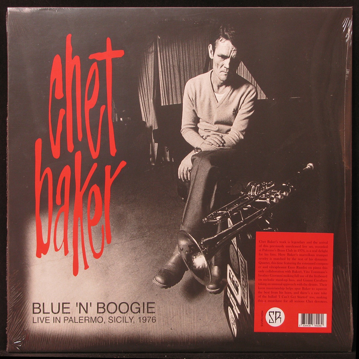 LP Chet Baker — Blue ‘N’ Boogie (Live In Palermo, Sicily,1976) фото