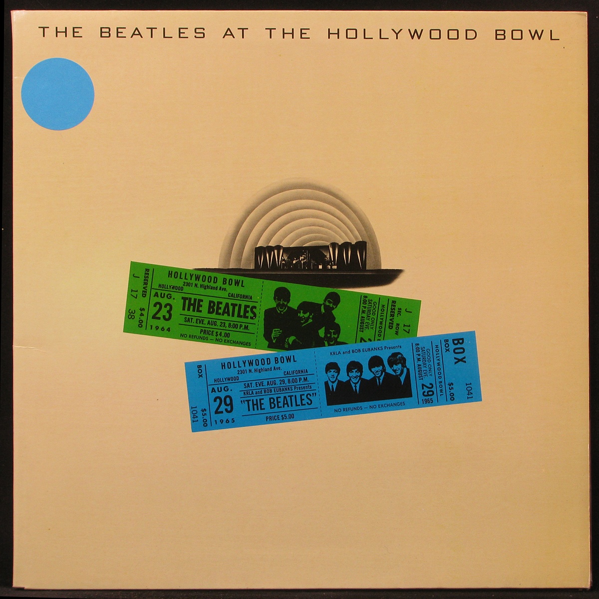 LP Beatles — At The Hollywood Bowl фото