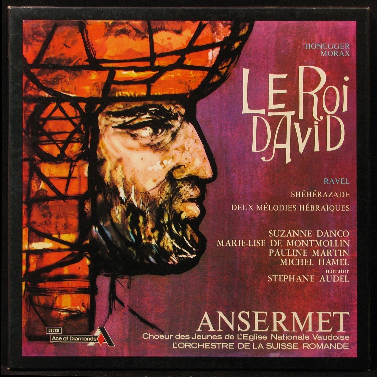 LP Ernest Ansermet — Le Roi David / Sheherazade / Deux Mélodies Hebraiques (2LP, Box, + booklet) фото