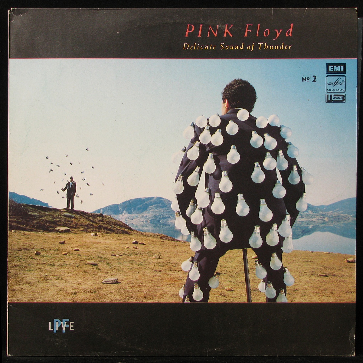 Пластинка Pink Floyd - Delicate Sound Of Thunder - 2, 1990, EX+/NM, арт.  299544