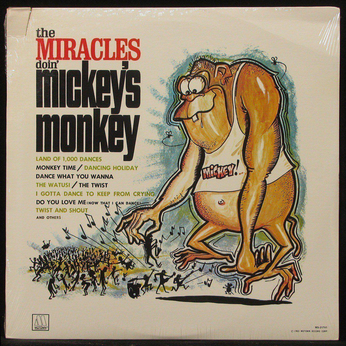 LP Miracles — Doin' Mickey's Monkey (sealed original) фото