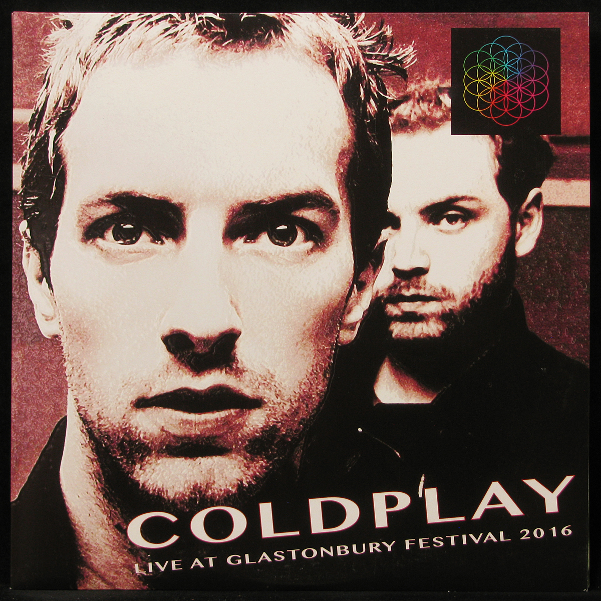 LP Coldplay — Live At Glastonbury Festival 2016 (2LP) фото