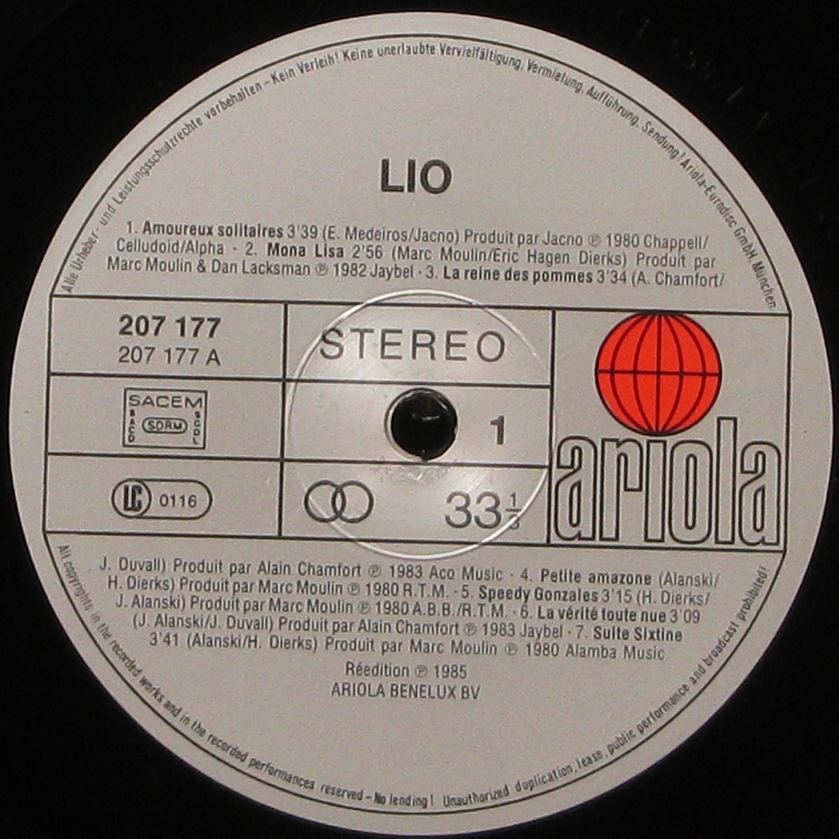 LP Lio — Best Of Lio фото 3