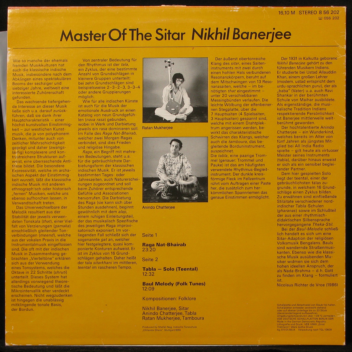 LP Nikhil Banerjee — Master Of The Sitar фото 2