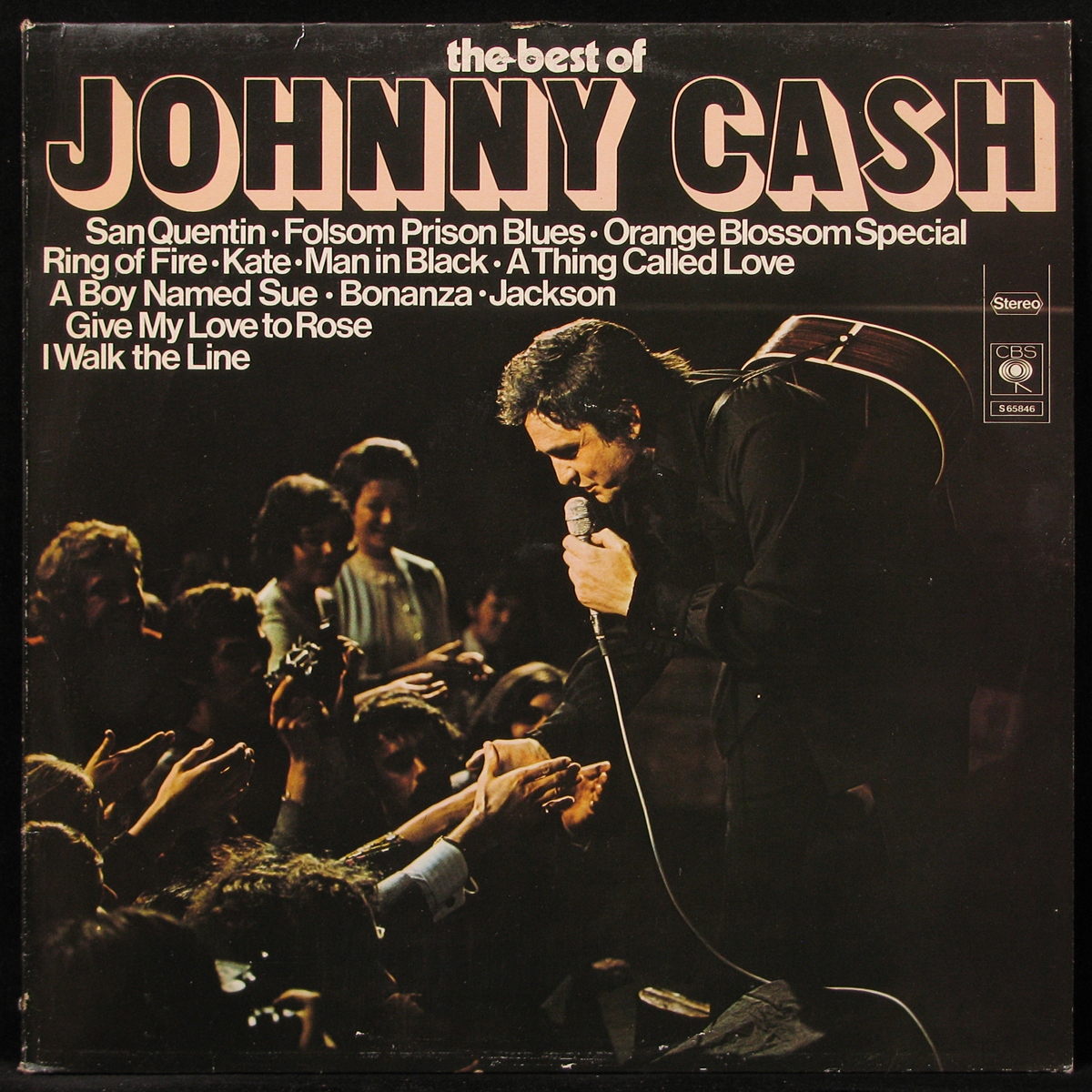 LP Johnny Cash — Best Of Johnny Cash фото