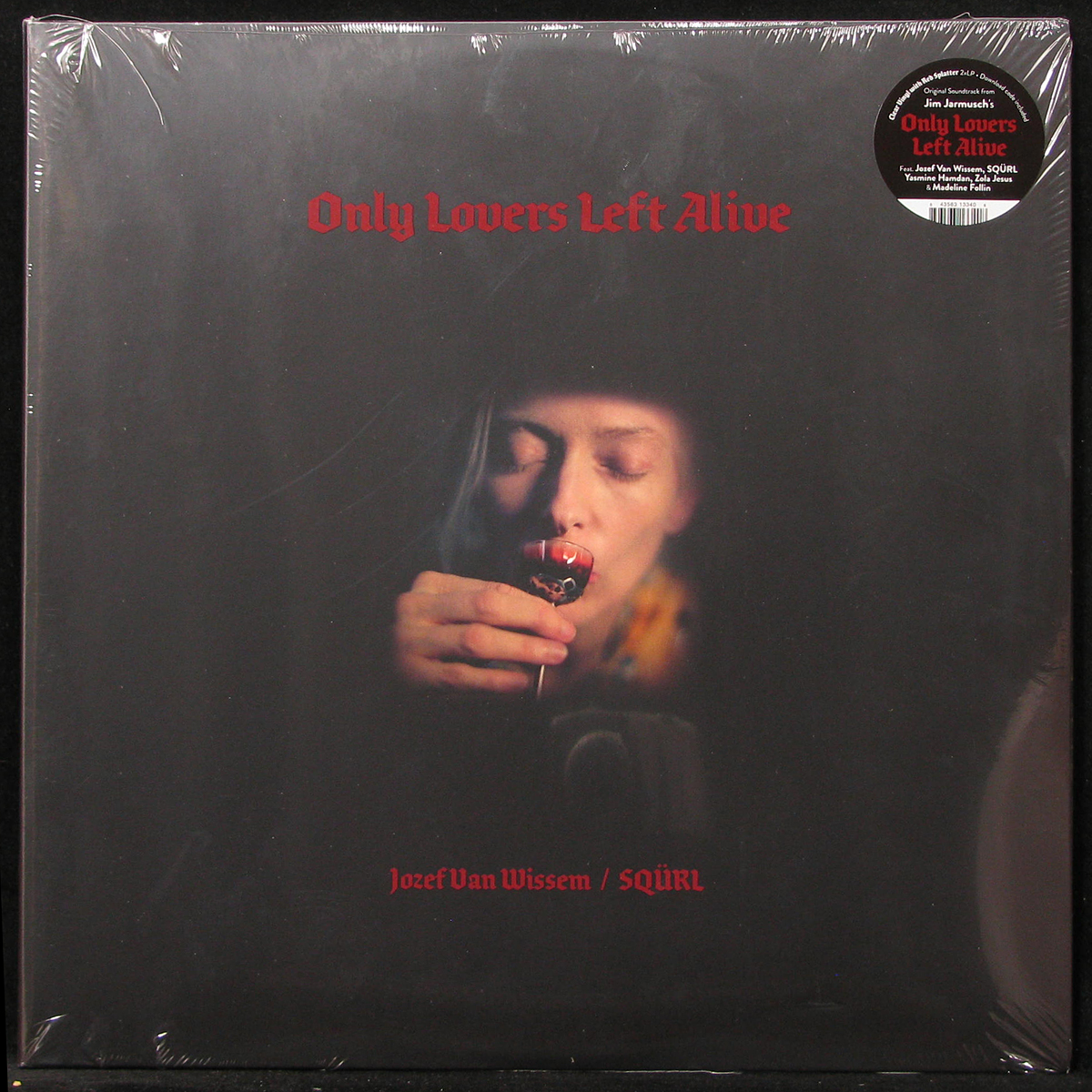 LP Josef Van Wissem / SQURL — Only Lovers Left Alive (2LP, coloured vinyl) фото