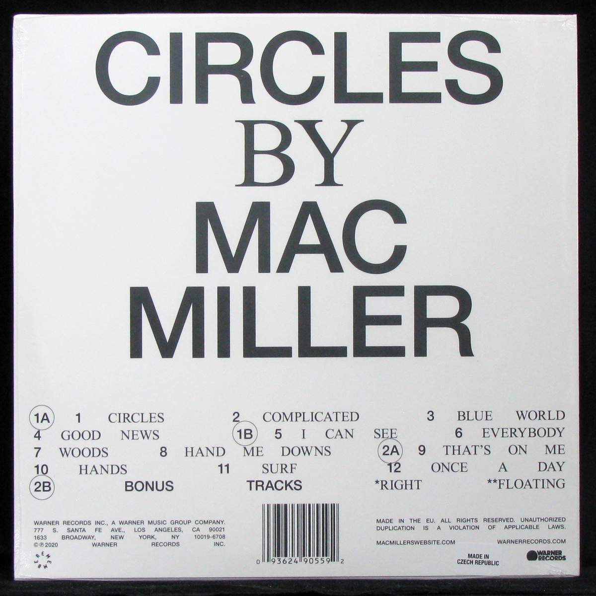 Mac Miller - Circles - Vinyl