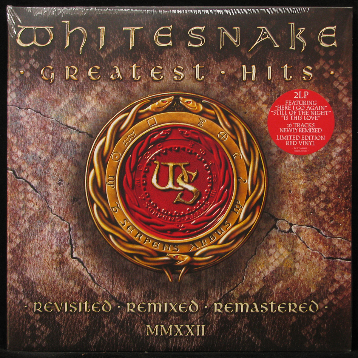 LP Whitesnake — Greatest Hits (2LP, coloured vinyl) фото