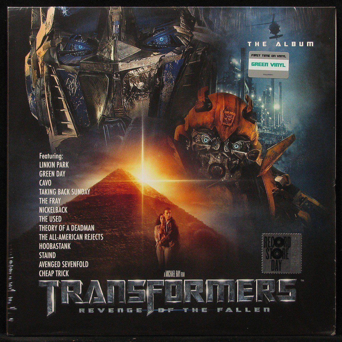 LP V/A — Transformers: Revenge Of The Fallen (2LP, coloured vinyl) фото