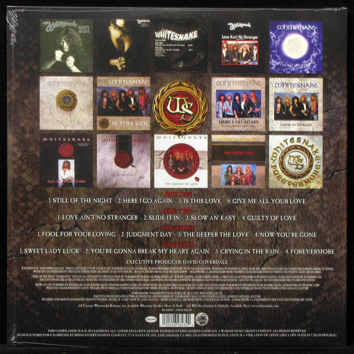 LP Whitesnake — Greatest Hits (2LP) фото 2