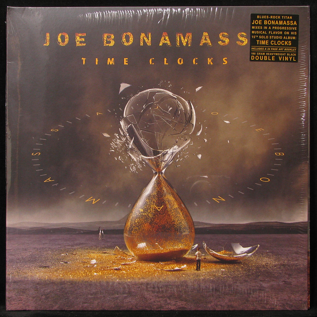 LP Joe Bonamassa — Time Clocks (2LP, coloured vinyl, + booklet) фото