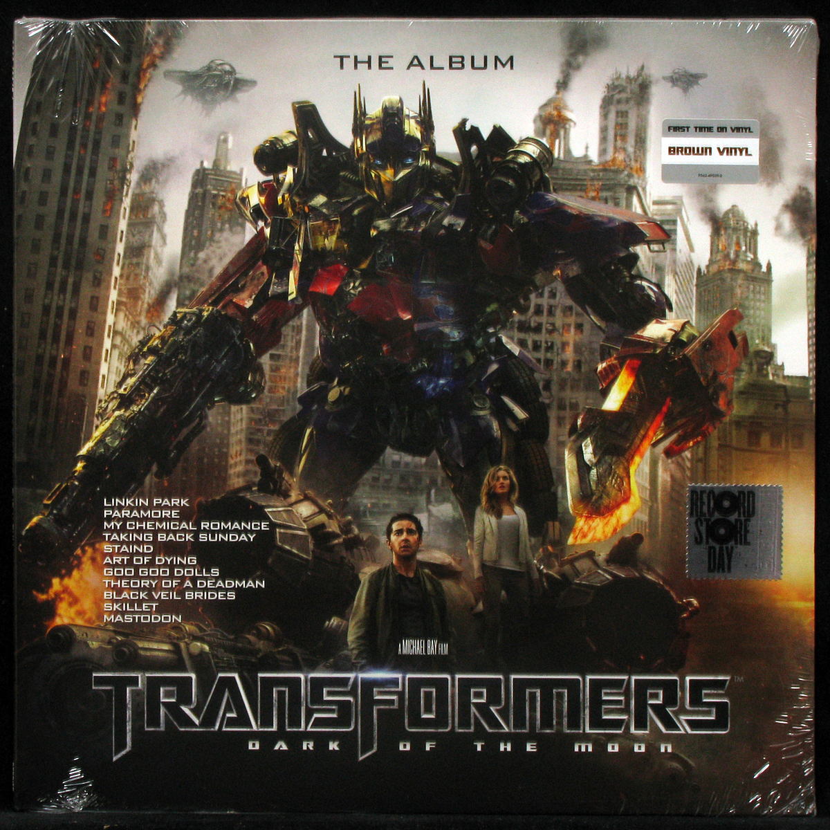 LP V/A — Transformers: Dark Of The Moon (coloured vinyl) фото