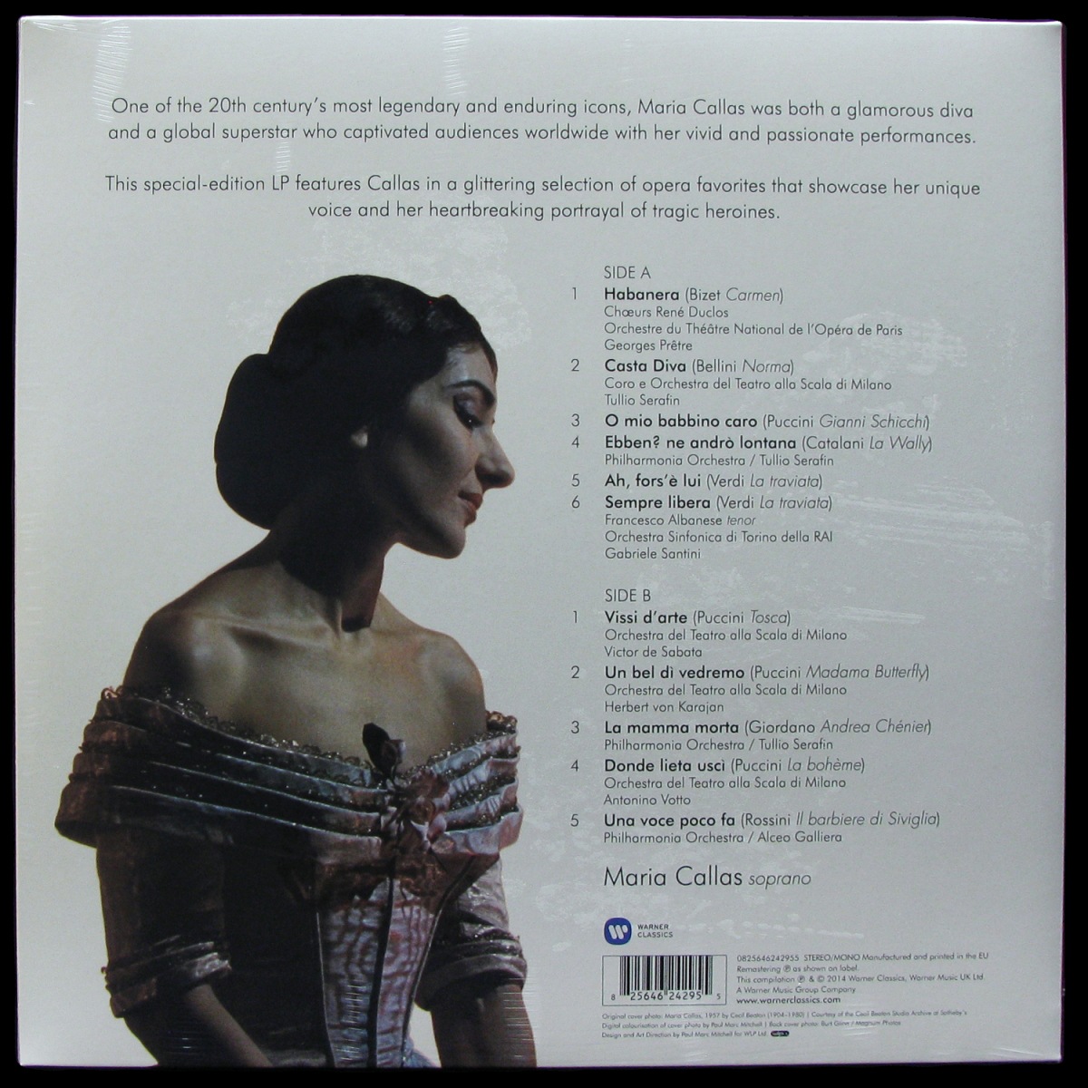 LP Maria Callas — Remastered фото 2