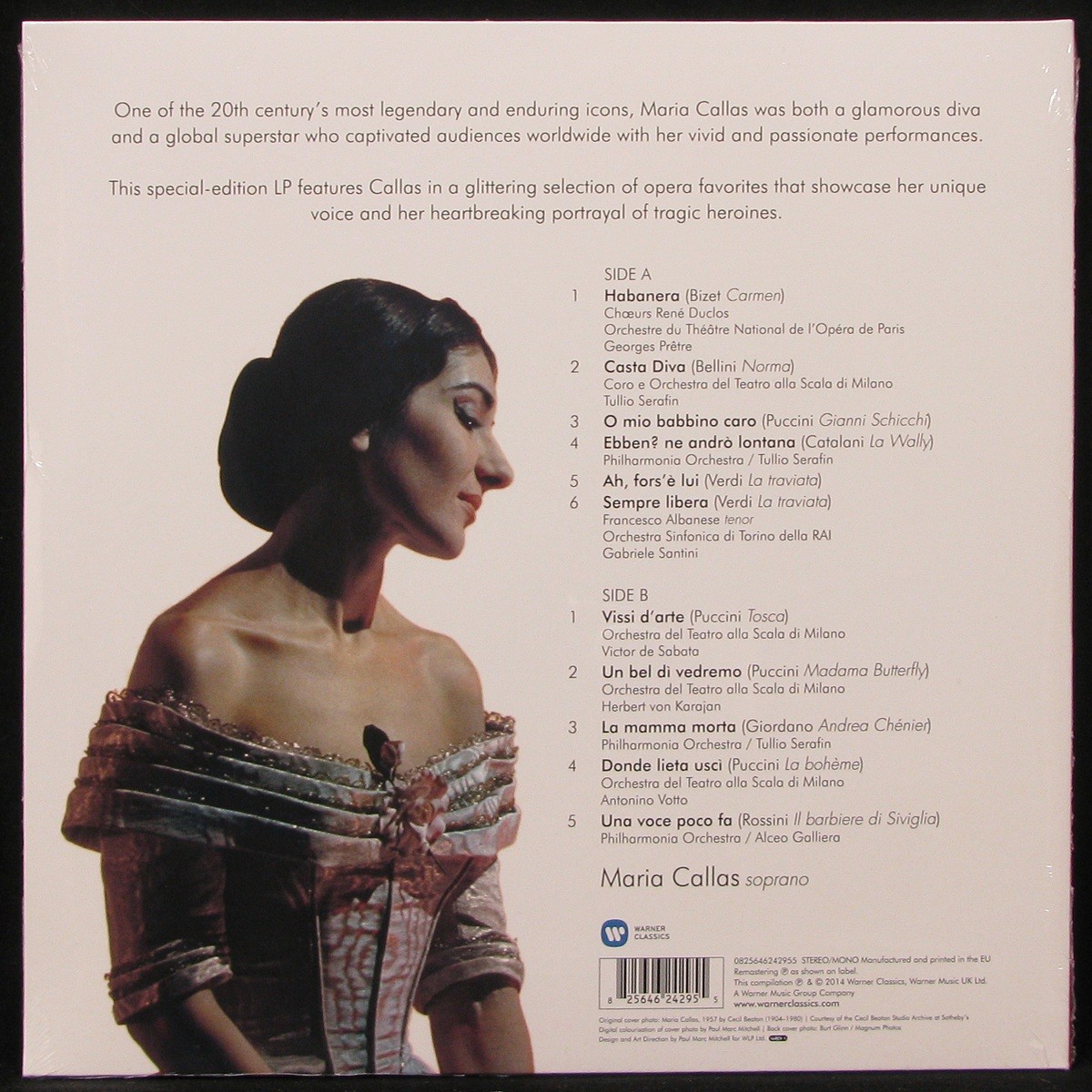 LP Maria Callas — Remastered фото 2