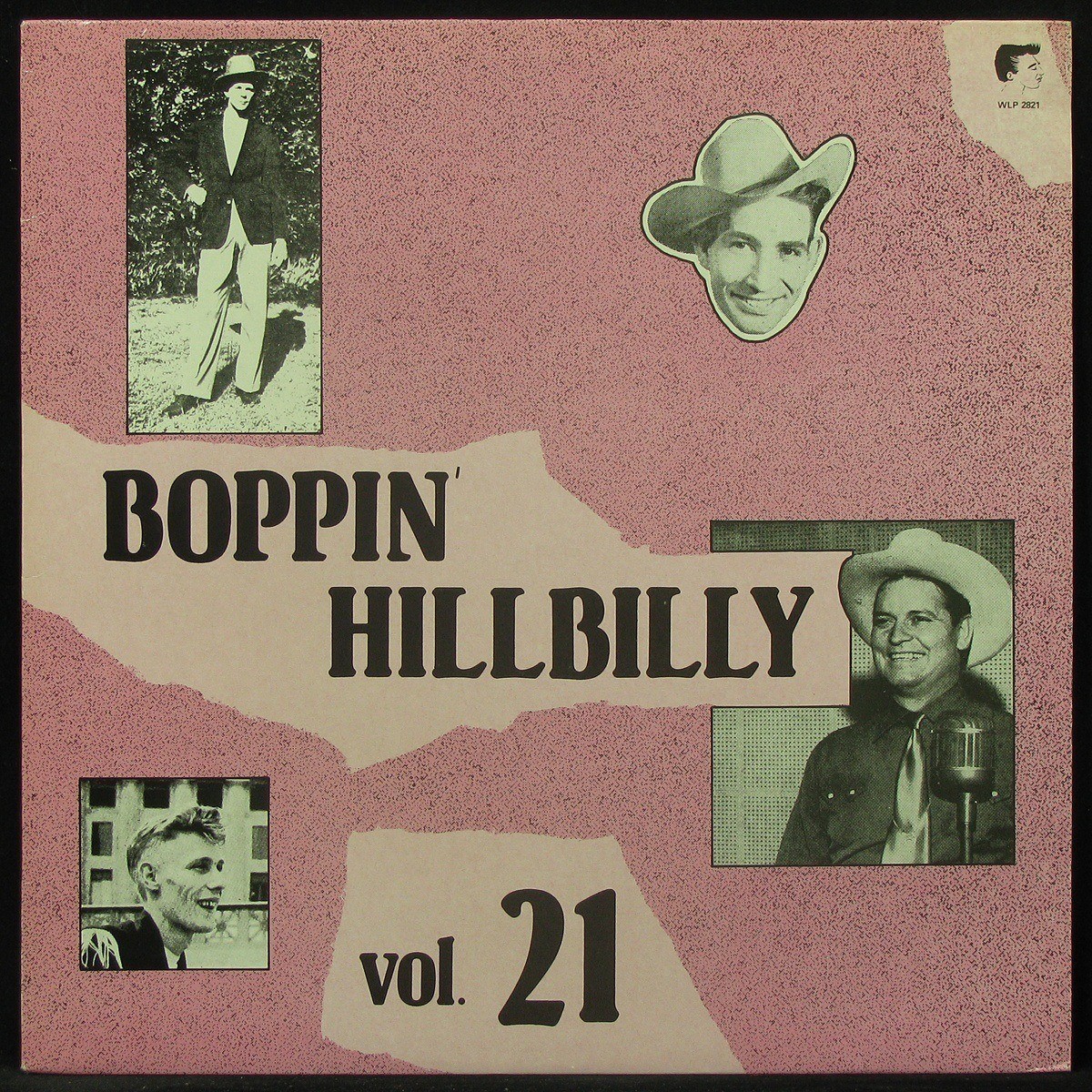 LP V/A — Boppin' Hillbilly Vol. 21 фото