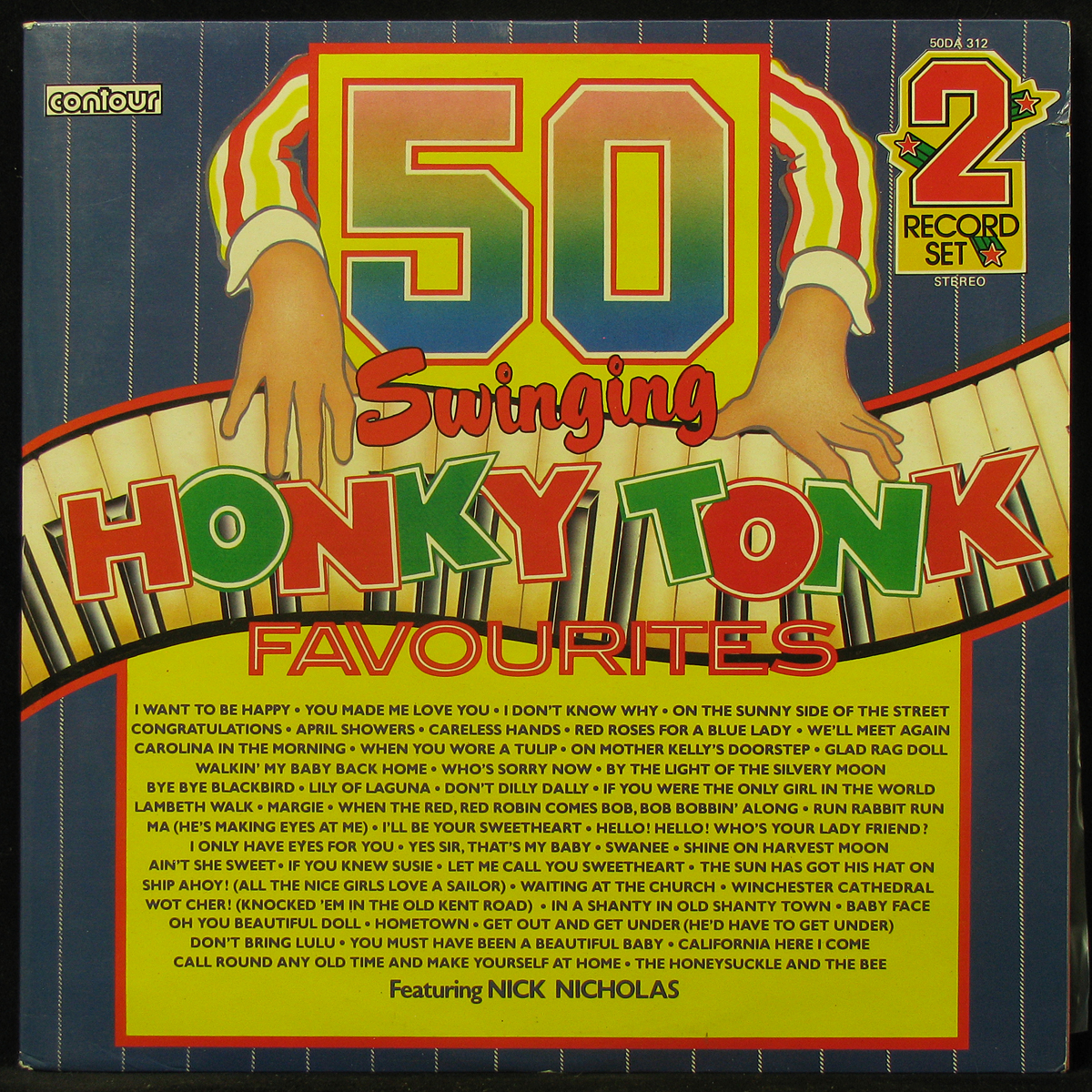 LP Nick Nicholas — 50 Swinging Honky Tonk Favourites (2LP) фото