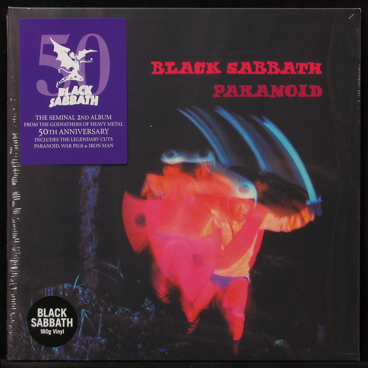 LP Black Sabbath — Paranoid фото