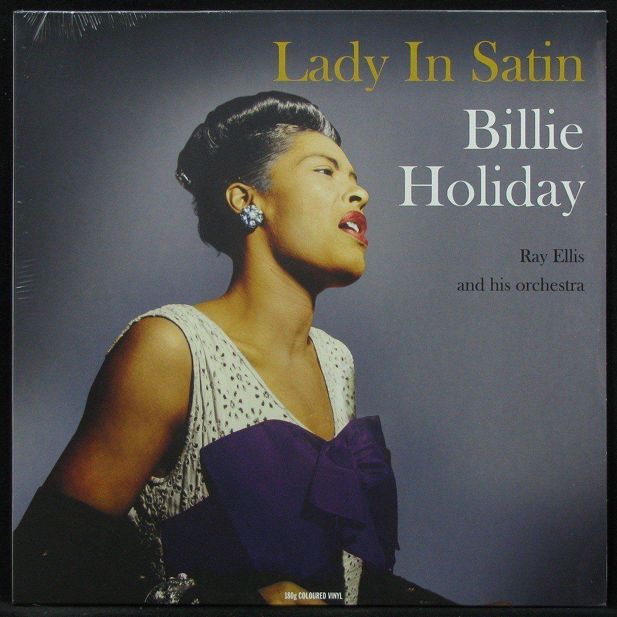 LP Billie Holiday — Lady In Satin (coloured vinyl) фото