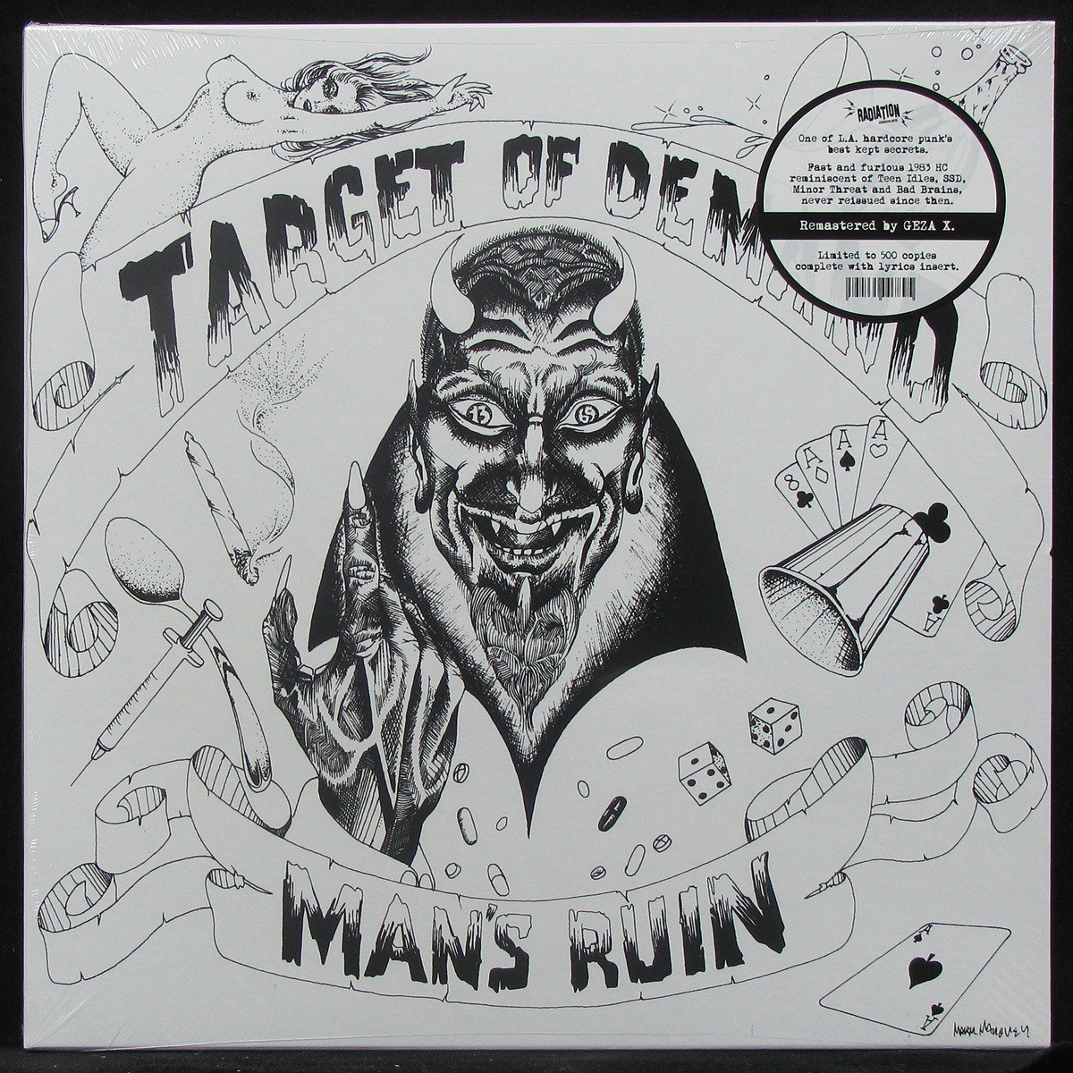 LP Target Of Demand — Man's Ruin фото
