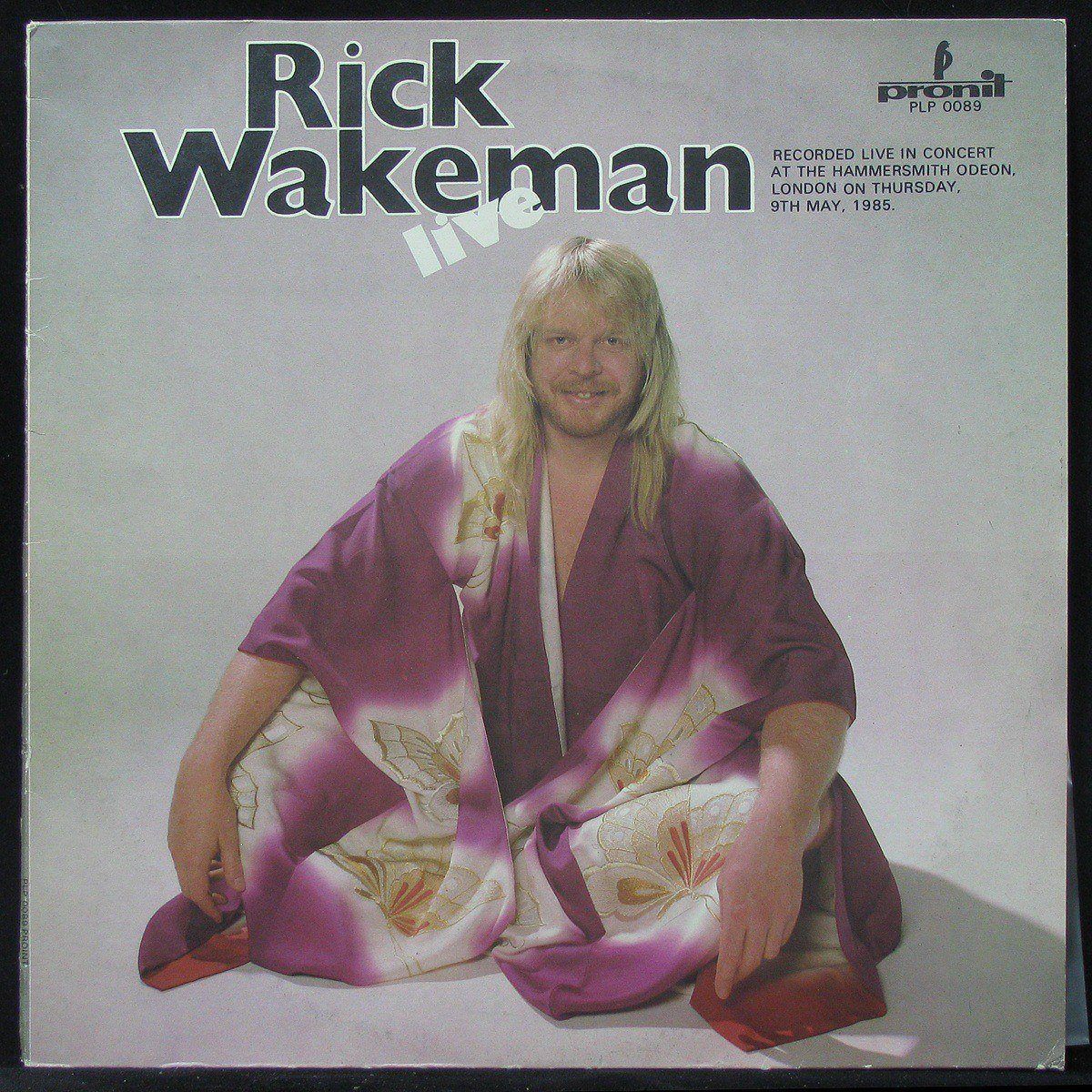 LP Rick Wakeman — Live At Hammersmith фото