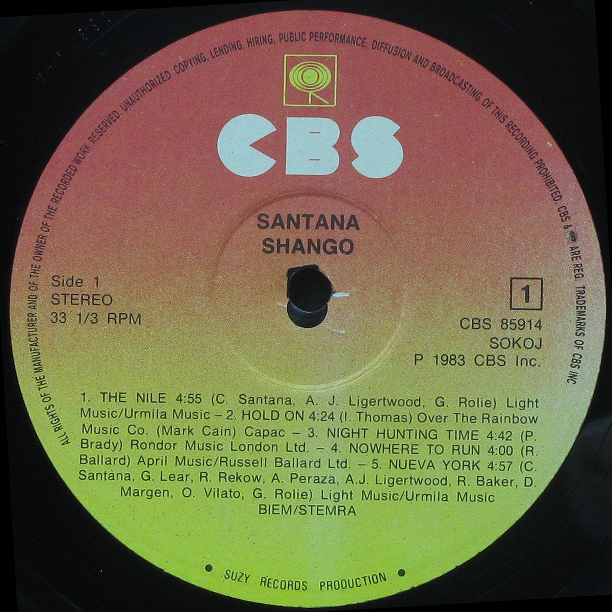 LP Santana — Shango фото 2
