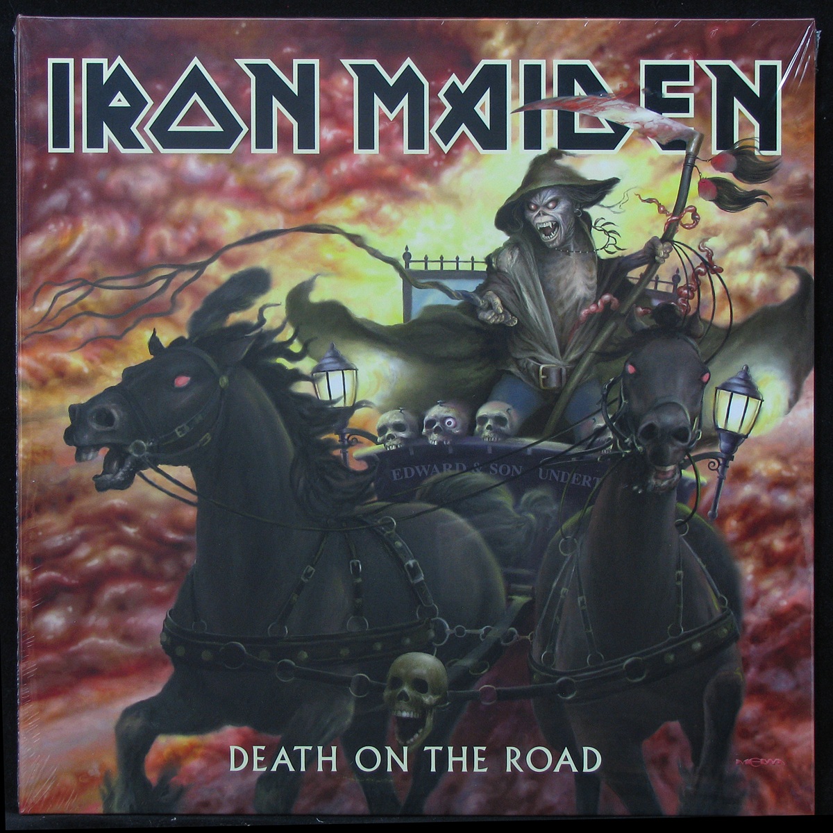 LP Iron Maiden — Death On The Road (2LP) фото