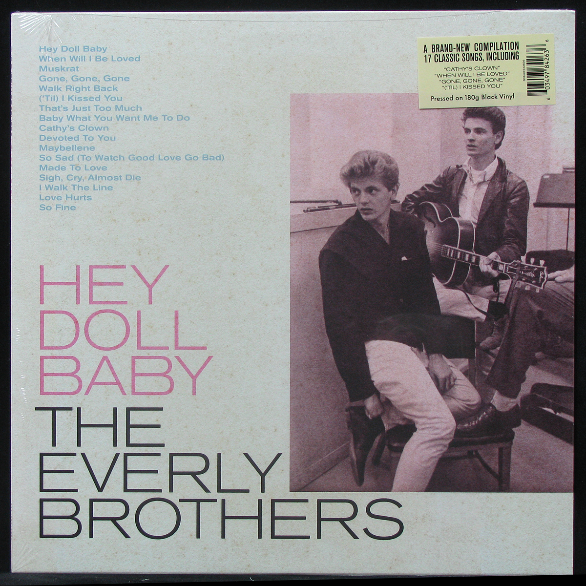 LP Everly Brothers — Hey Doll Baby фото