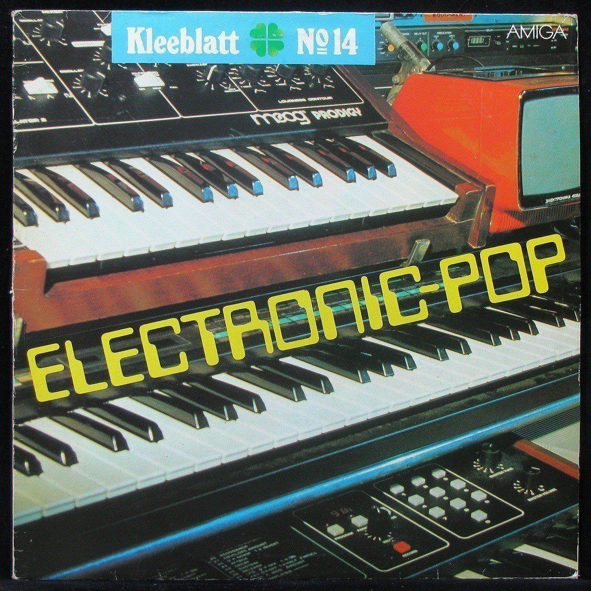 LP V/A — Kleeblatt № 14 - Electronic-Pop фото