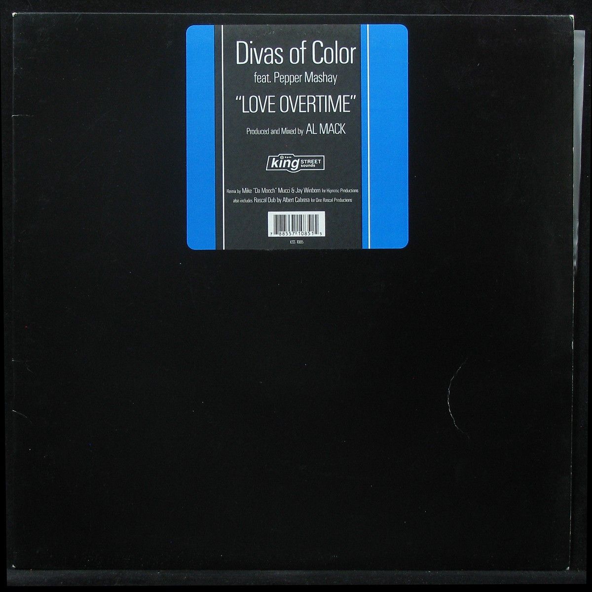 LP Divas Of Color / Pepper Mashay — Love Overtime (maxi) фото