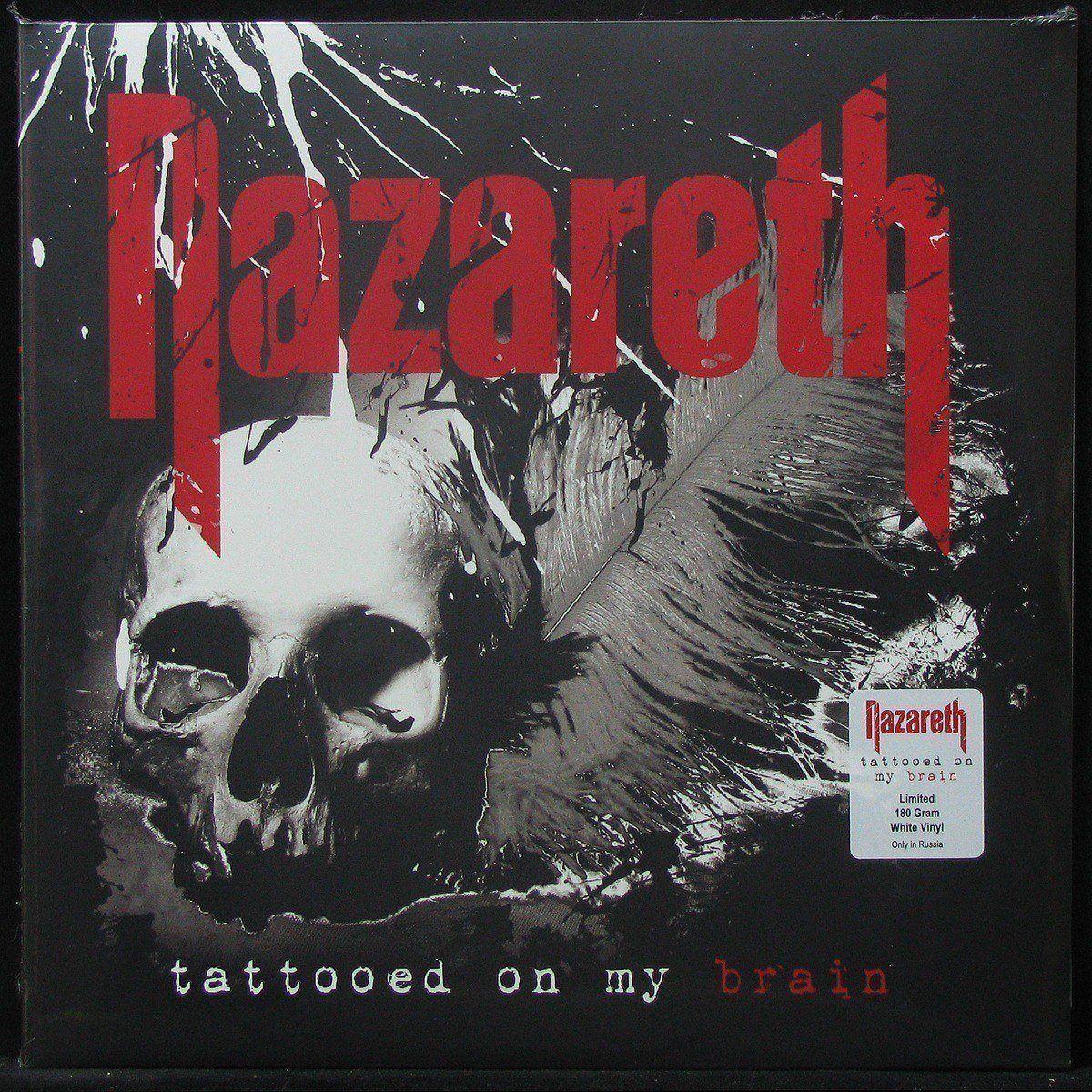 LP Nazareth — Tattooed On My Brain (2LP, coloured vinyl) фото