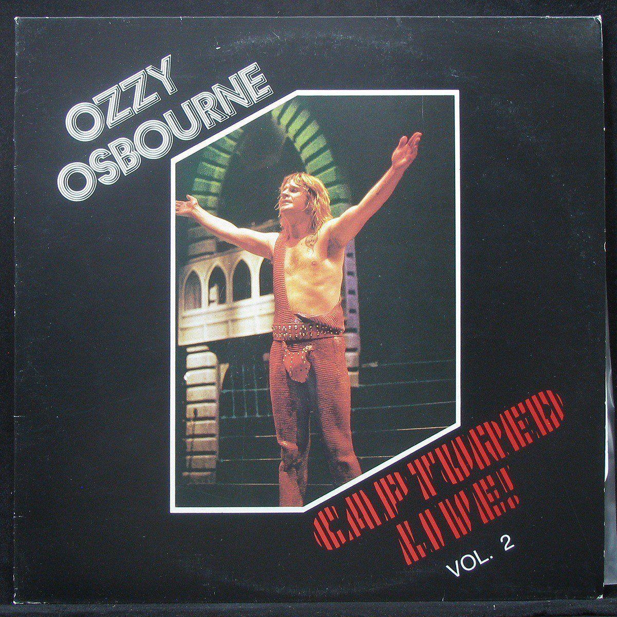 LP Ozzy Osbourne — Captured Live! Vol. 2 фото