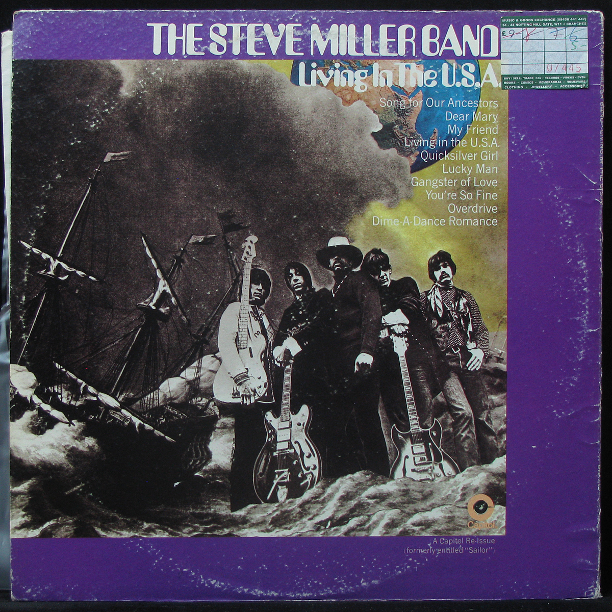 LP Steve Miller Band — Living In The U.S.A. фото
