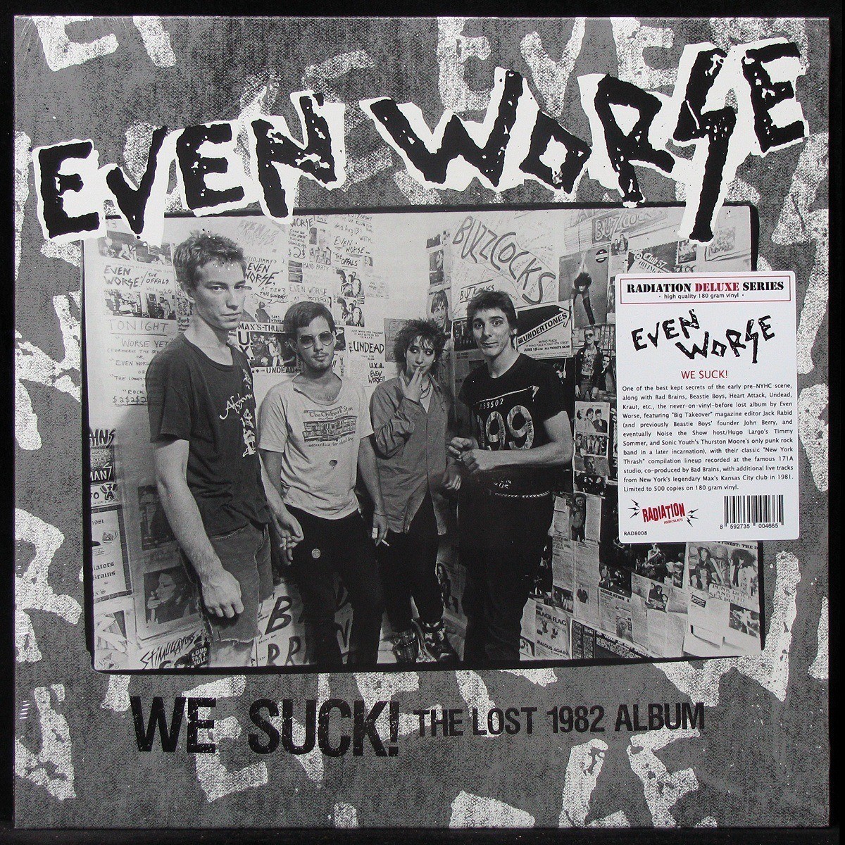 LP Even Worse — We Suck! The Lost 1982 Album фото