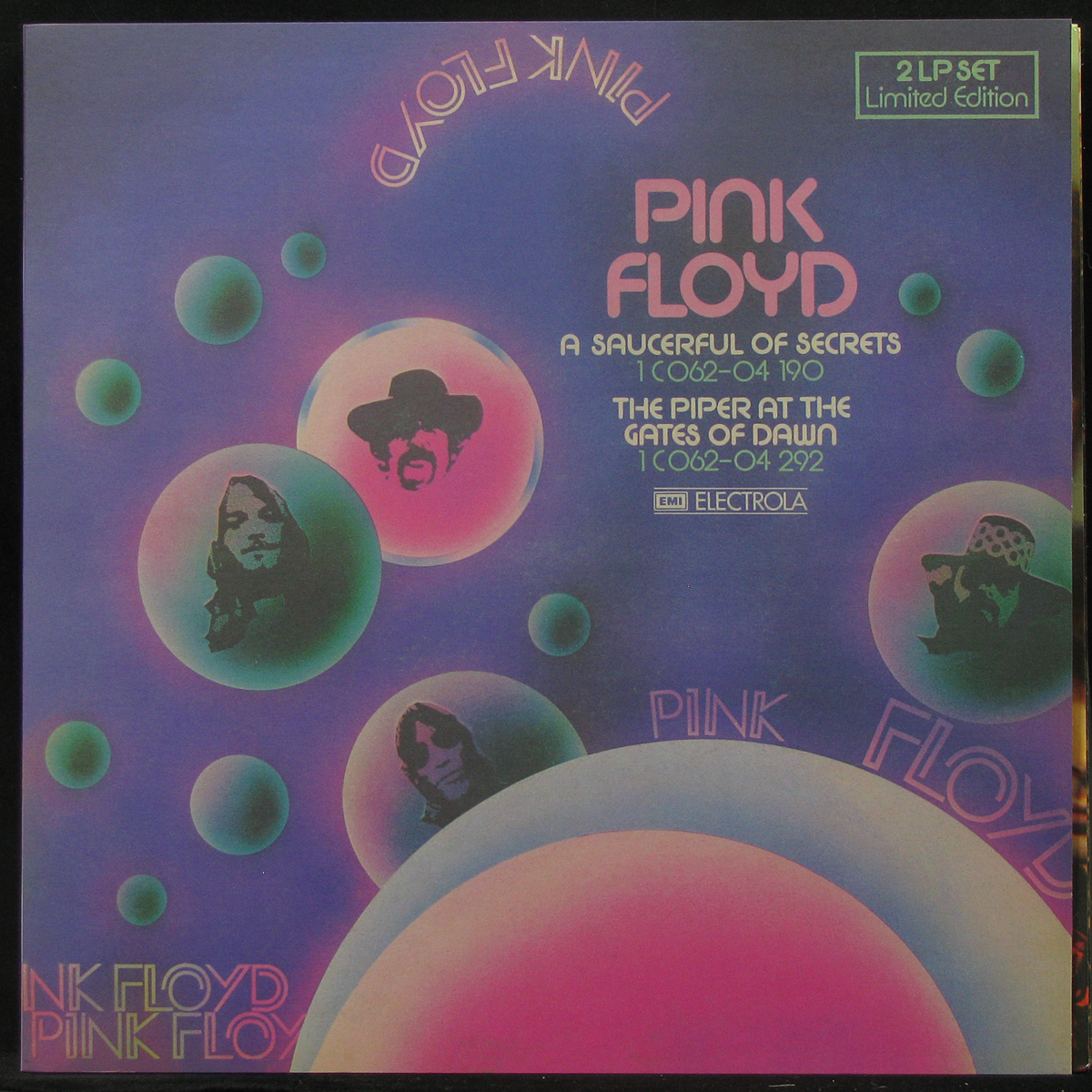 LP Pink Floyd — A Saucerful Of Secrets / The Piper At The Gates Of Dawn (2LP, coloured vinyl) фото
